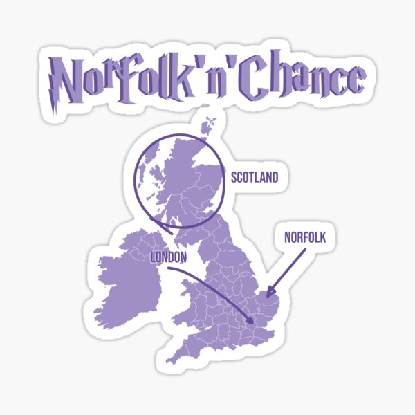 Norfolk'n'Chance Sticker