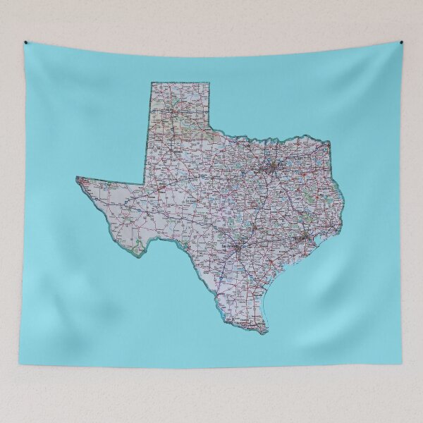 Item preview, Texas Roadmap designed and sold by Havocgirl.