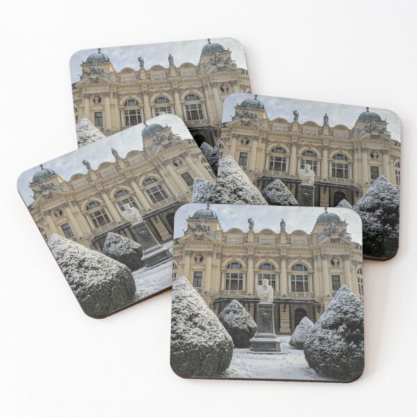 Item preview, Theatre in Krakow under the snow designed and sold by opheliaautumn.