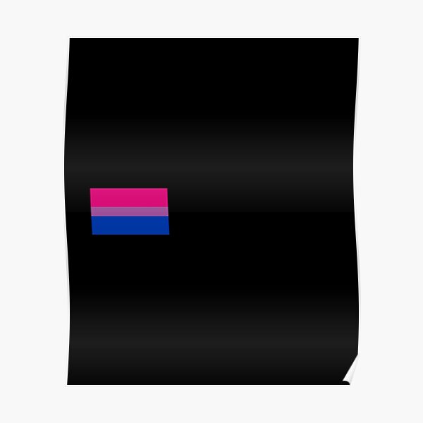 Gay Pride Lgbt Bisexual Bi Rainbow Tiny Flag 2018 Poster For Sale By