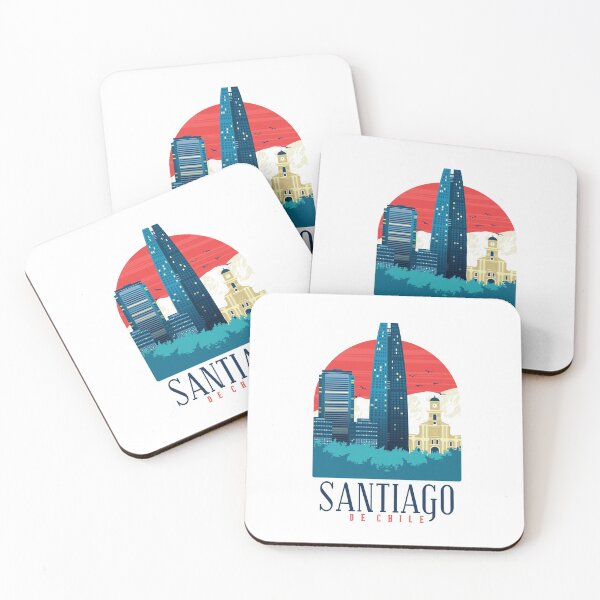 Item preview, Santiago de Chile designed and sold by Blacklasch.
