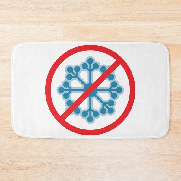 Item preview, No Snow Flake Symbol designed and sold by Zethinova.