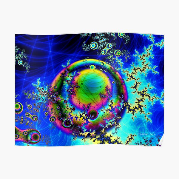 Planet Rainbow Poster