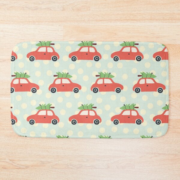 Item preview, Christmas Tree Cars Red designed and sold by Sandra Hutter.
