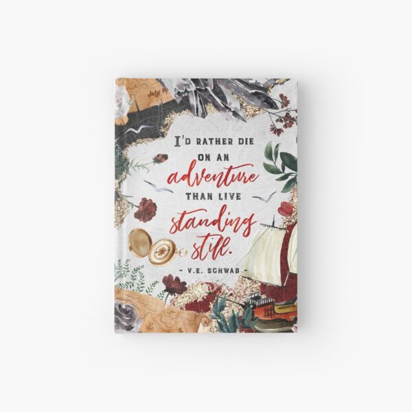 Item preview, I'd rather die on an adventure designed and sold by Stella Bookish Art.