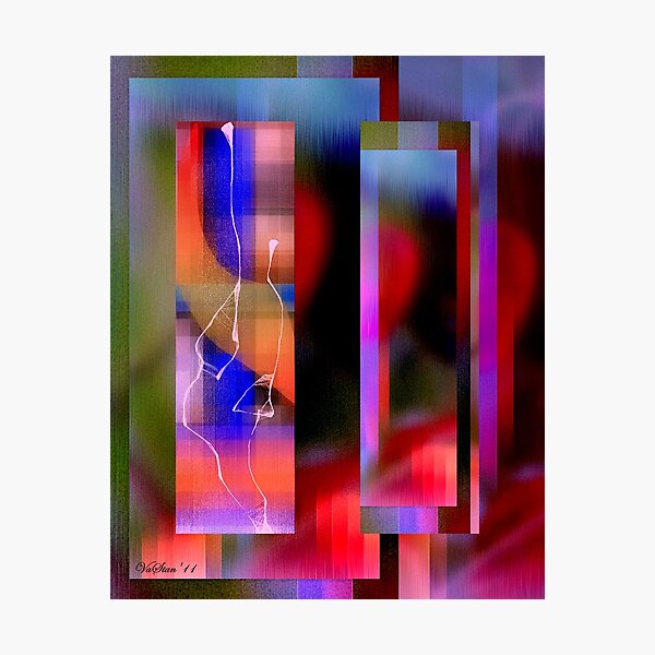 Water cooler chat Photographic Print