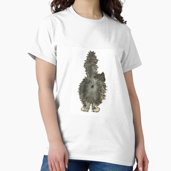 Fluffy Little Cat Butt Classic T-Shirt