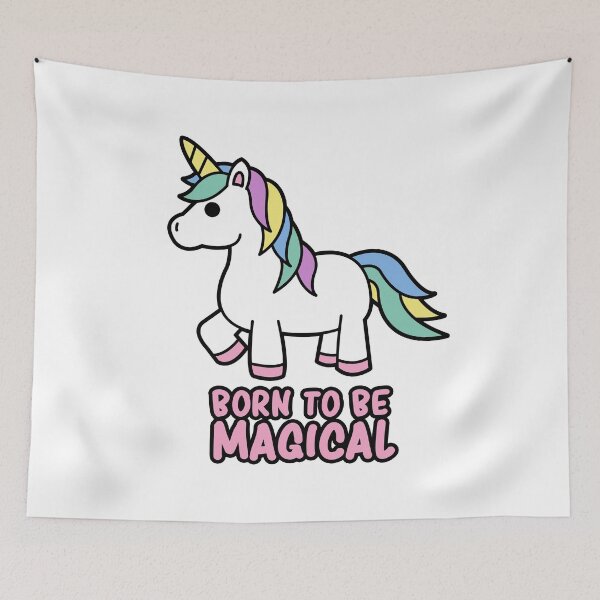 Item preview, Born to be magical unicorn designed and sold by nmdesigns1.