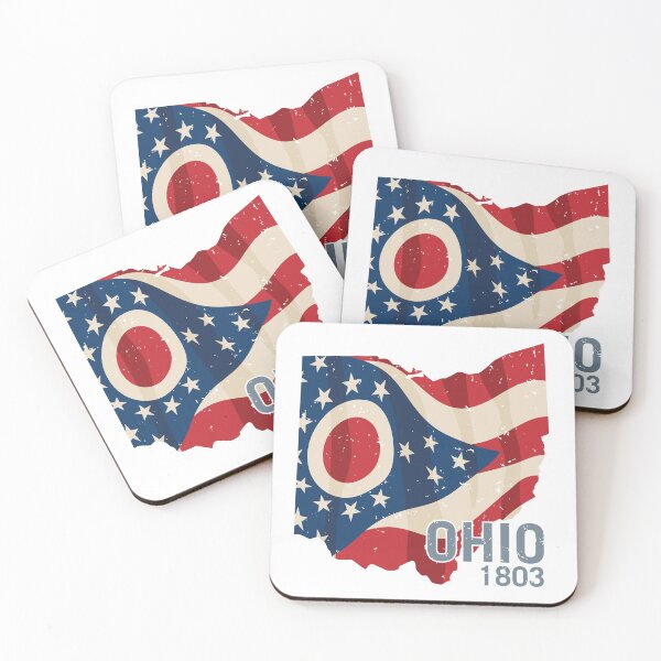 Item preview, Ohio 1803 with Ohio flag stars and stripes designed and sold by hobrath.