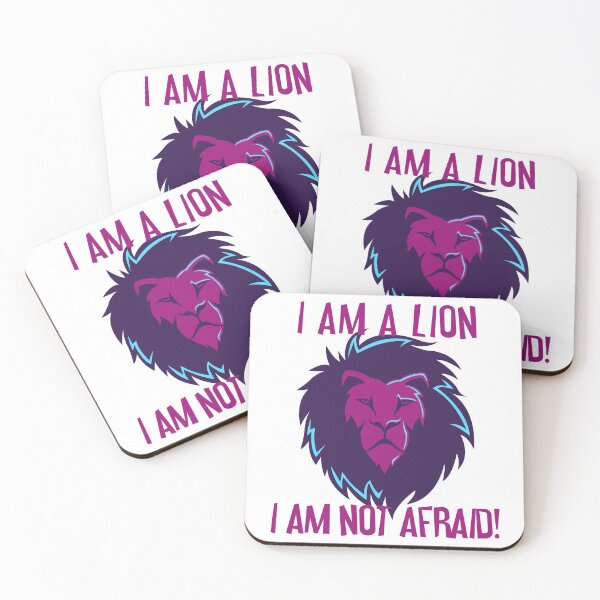 Item preview, I am a Lion. I am not afraid designed and sold by nmdesigns1.