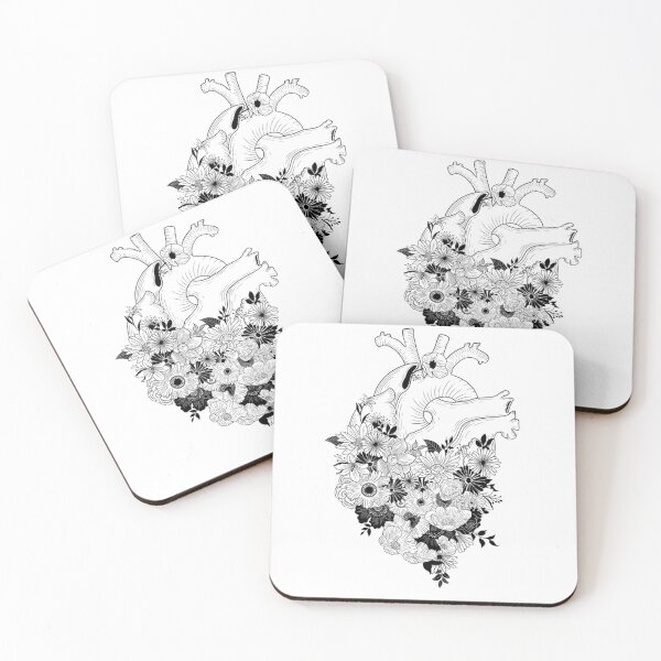 Item preview, Floreal heart  designed and sold by -Darkly-.