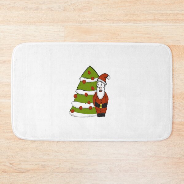 Item preview, Santa Claus Proud Of His Christmas Tree designed and sold by emkei3.