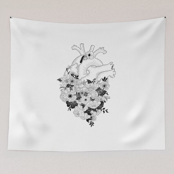 Item preview, Floreal heart  designed and sold by -Darkly-.