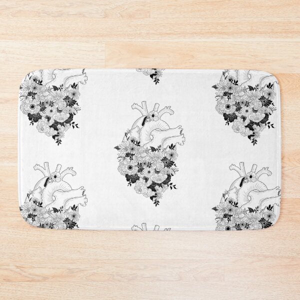 Item preview, Floreal heart  designed and sold by -Darkly-.