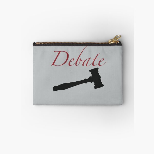 Item preview, Maroon Cursive "Debate" (With Gavel) designed and sold by debatethewayout.
