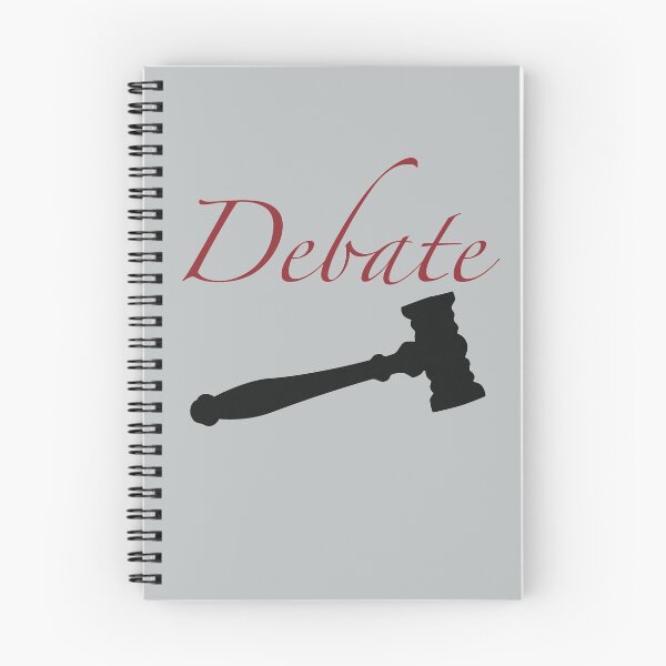Item preview, Maroon Cursive "Debate" (With Gavel) designed and sold by debatethewayout.