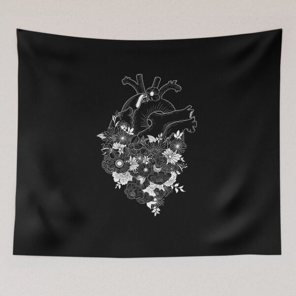 Item preview, Floreal heart designed and sold by -Darkly-.