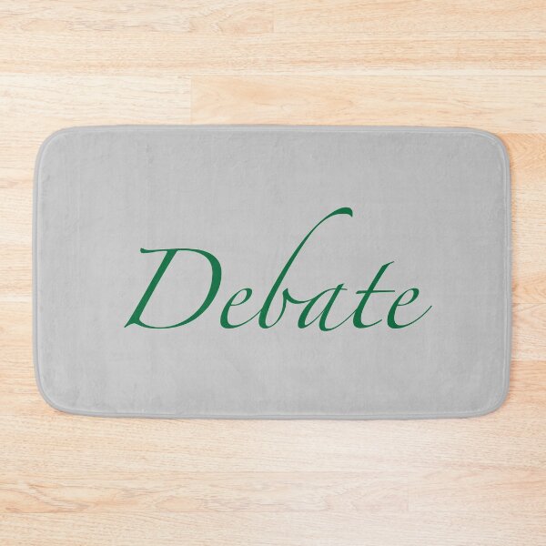 Item preview, Debate Cursive (Green) designed and sold by debatethewayout.
