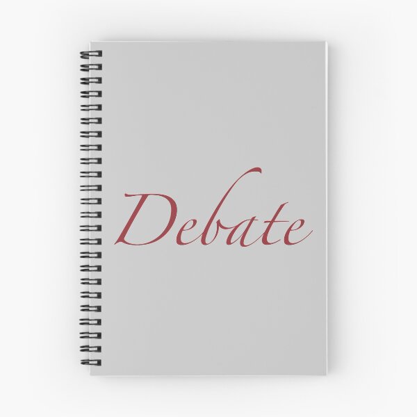 Item preview, Debate Cursive (Maroon) designed and sold by debatethewayout.