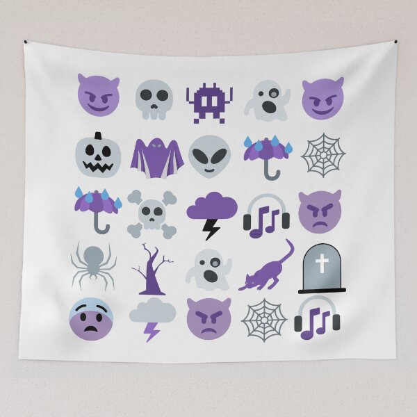 Item preview, Virgil Sanders Emoji Print designed and sold by More-Than-Kin.