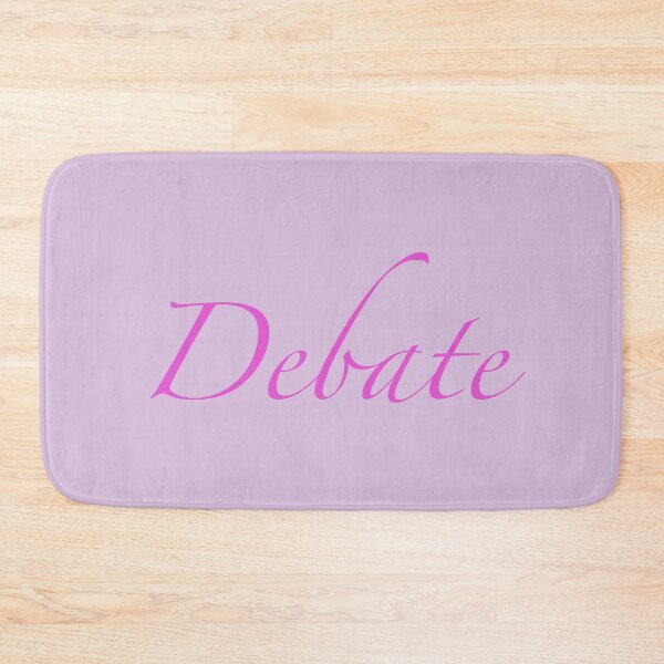 Item preview, Debate Cursive (Pink) designed and sold by debatethewayout.