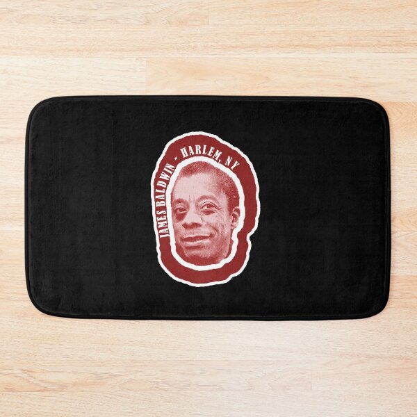 Item preview, James Baldwin - Harlem, NY | Famous Writer Abstract Burgundy and White designed and sold by balbert3.