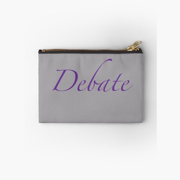 Item preview, Debate Cursive (Purple) designed and sold by debatethewayout.