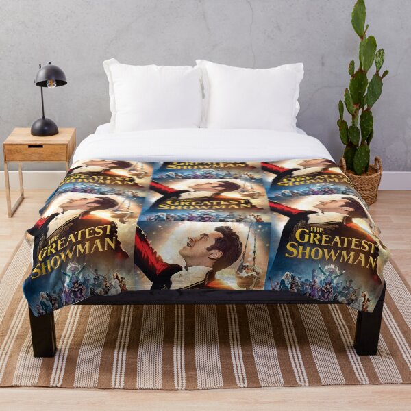 hugh the greatest showman jackman tour 2020 duaempat Unisex T-Shirt Front Throw Blanket