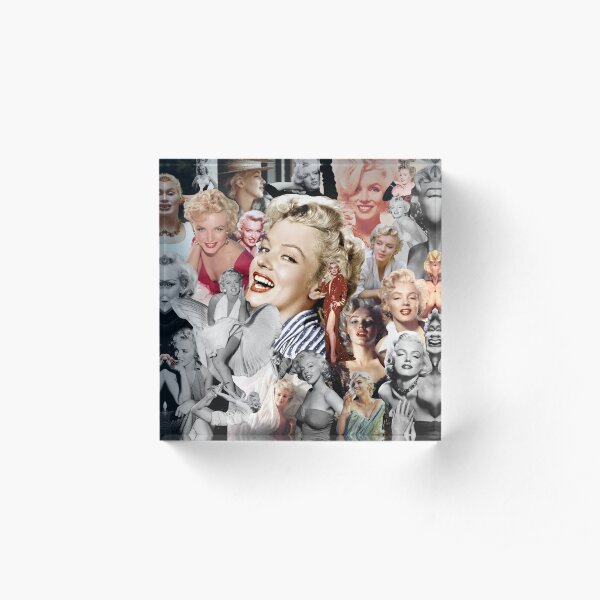 Marilyn Monroe Acrylic Block