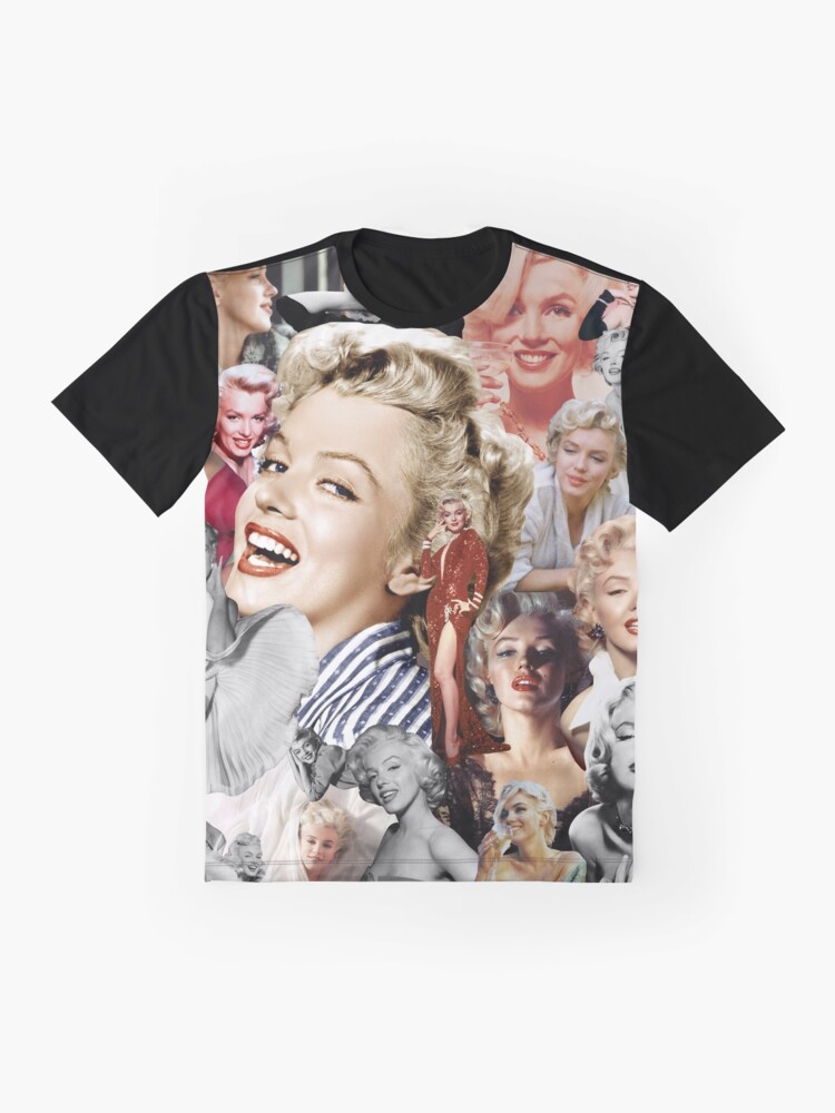 Marilyn Monroe T Shirt For Sale By Clusterandpaste Redbubble Marilyn Monroe Graphic T 0082