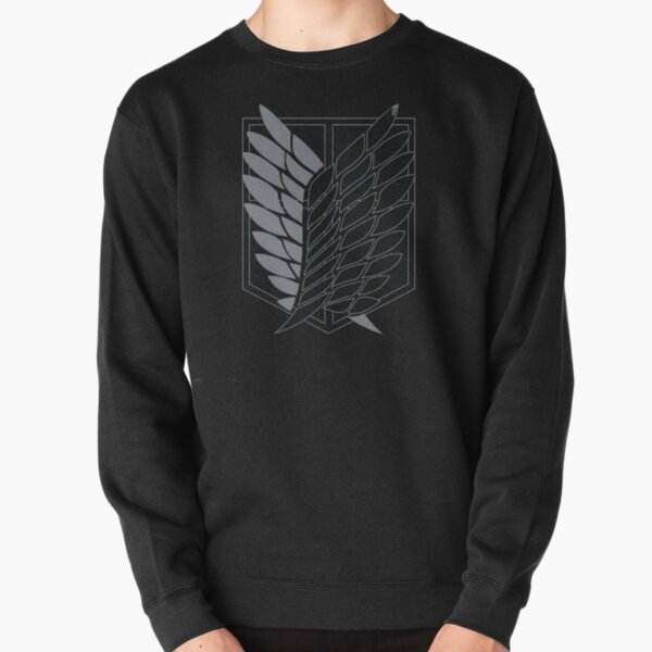 Exploration Battalion - SNK - B&W Pullover Sweatshirt