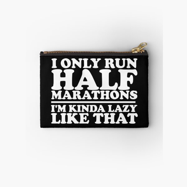 Item preview, I Only Run Half Marathons designed and sold by thingsandthings.