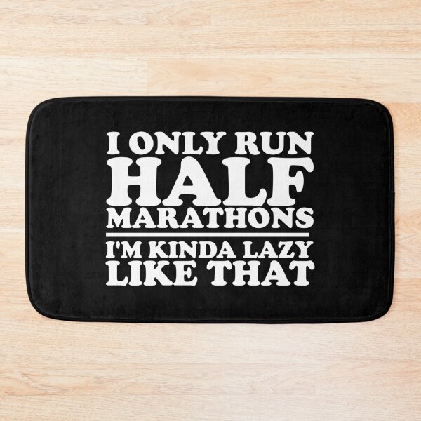 Item preview, I Only Run Half Marathons designed and sold by thingsandthings.