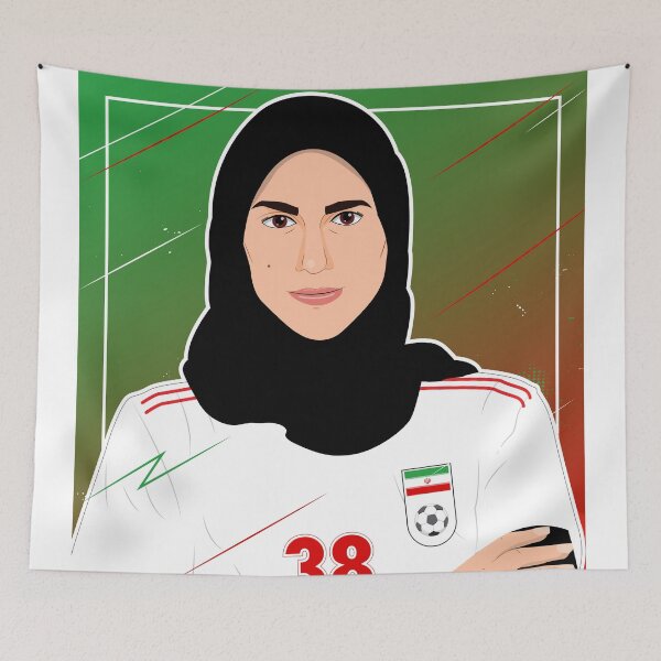 Item preview, Iranian women attend first soccer match since 1981 designed and sold by thesdlnr.