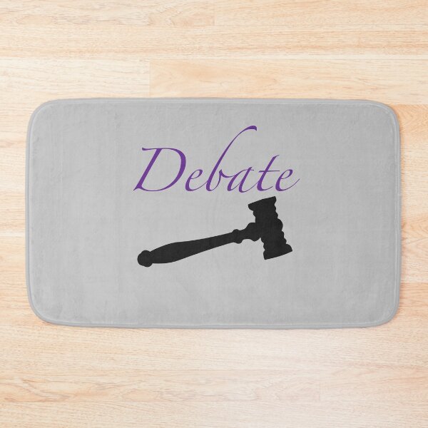 Item preview, Purple Cursive Debate (With Gavel) designed and sold by debatethewayout.