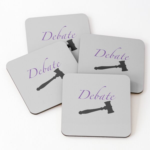Item preview, Purple Cursive Debate (With Gavel) designed and sold by debatethewayout.