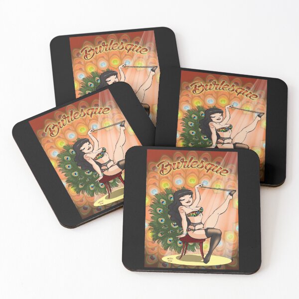 Item preview, Burlesque pin up designed and sold by Anna R. Carrino.