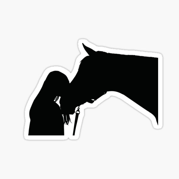 Aperçu de l'œuvre Girl Kissing Horse créée et vendue par MarketingDNA.