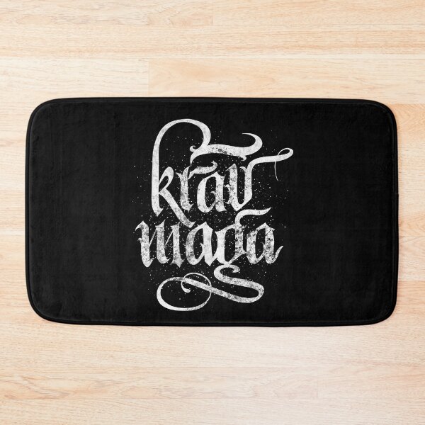 Item preview, Krav Maga MMA Self Defense - Awesome Black Lettering designed and sold by RAWWR.