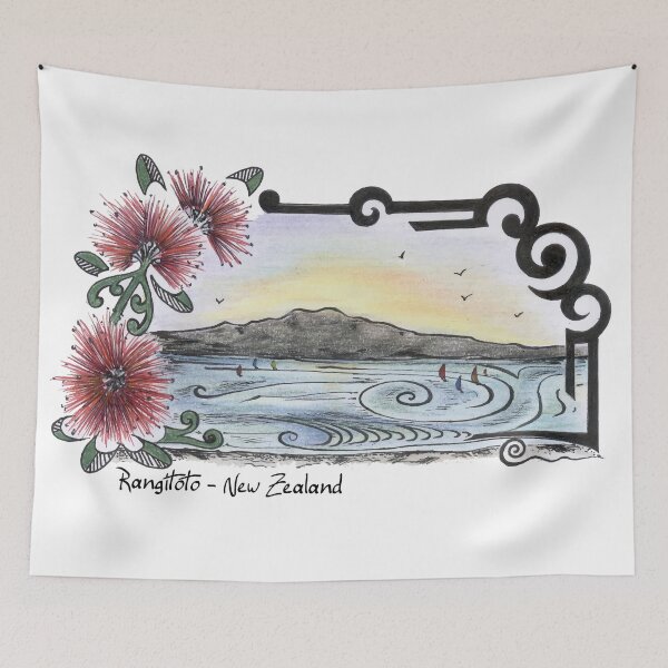 Item preview, Rangitoto designed and sold by Linda Bassett.