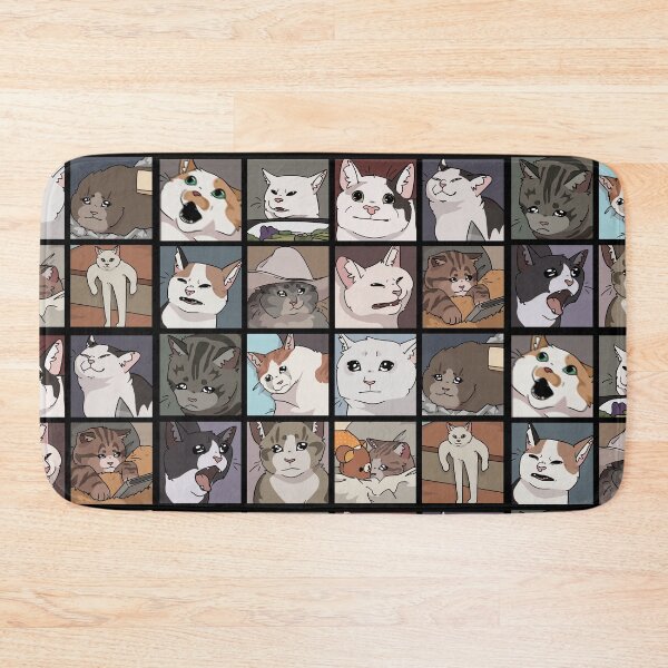 Item preview, Meme Cats 2.0 designed and sold by How-Do-U-Art.