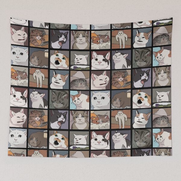 Item preview, Meme Cats 2.0 designed and sold by How-Do-U-Art.