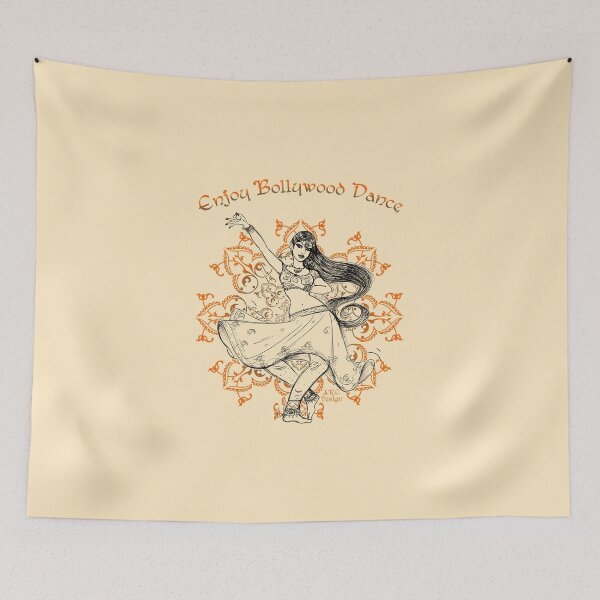 Item preview, Bollywood dancer designed and sold by Anna R. Carrino.