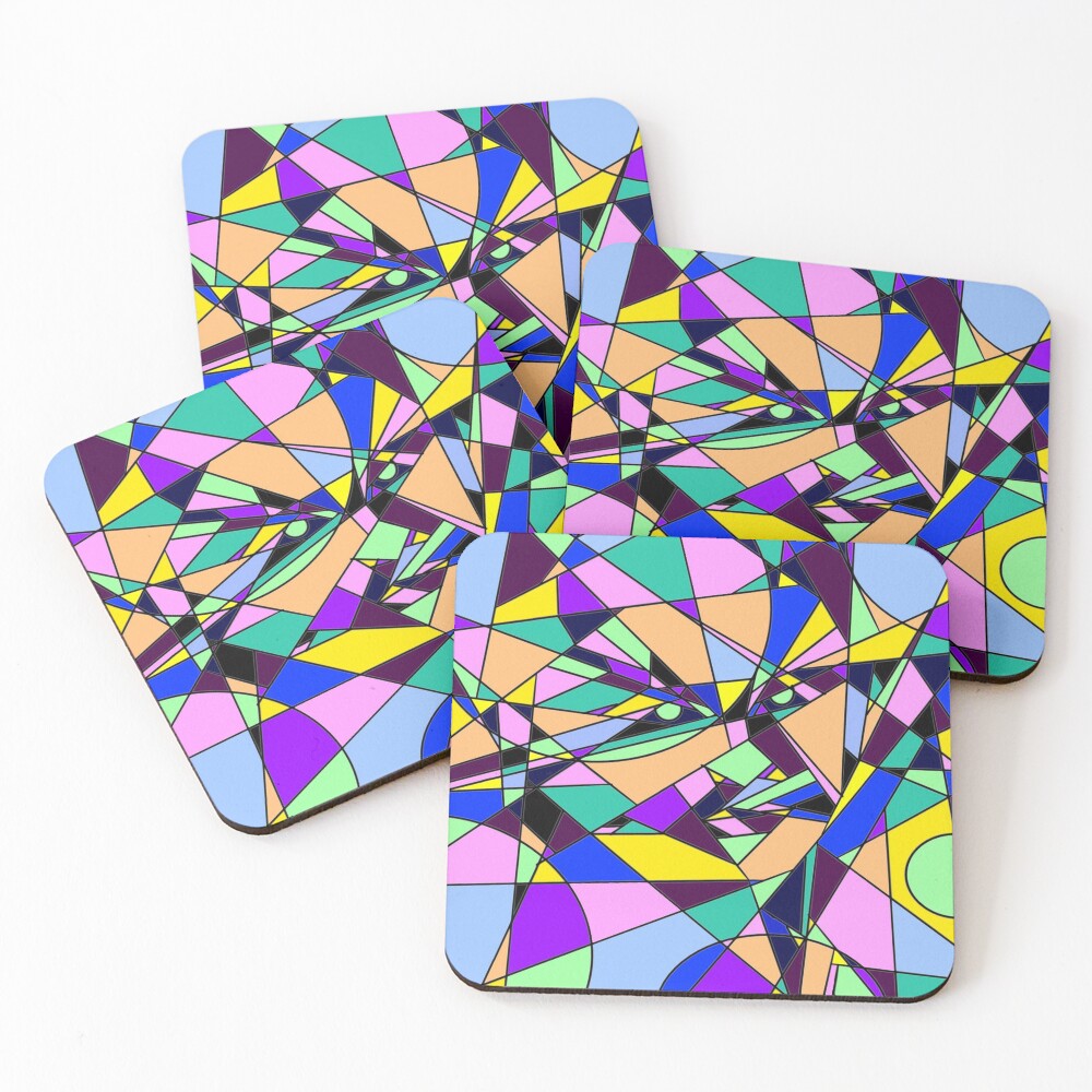 Item preview, Coasters (Set of 4) designed and sold by theerraticmind.