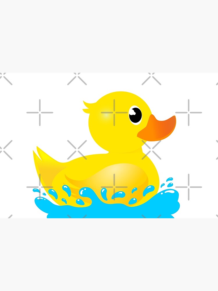 Yellow Rubber Duck & Splash by PanosTsalig