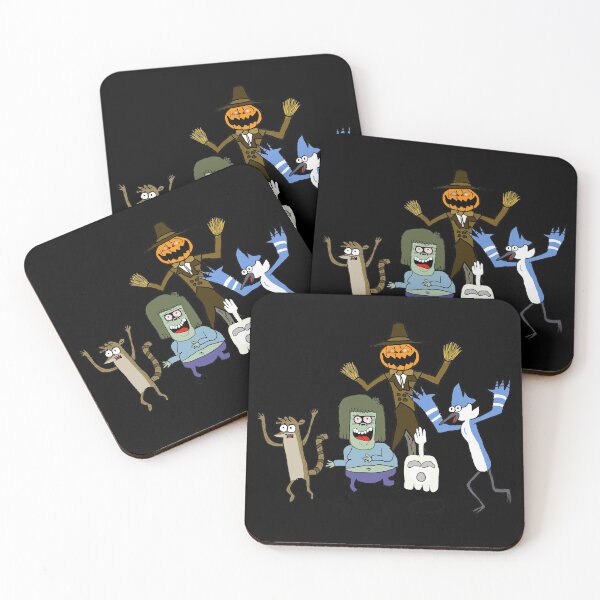 Item preview, Scared Halloween here with Regular Show designed and sold by kestrada2906.