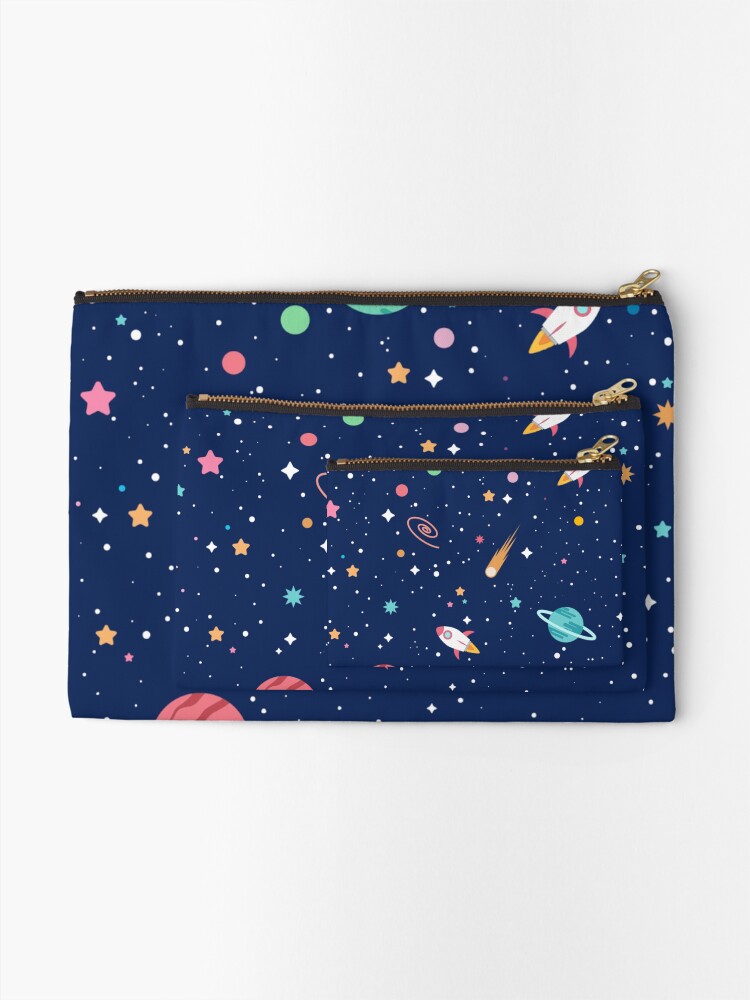 Alternate view of OUTER SPACE I Zipper Pouch
