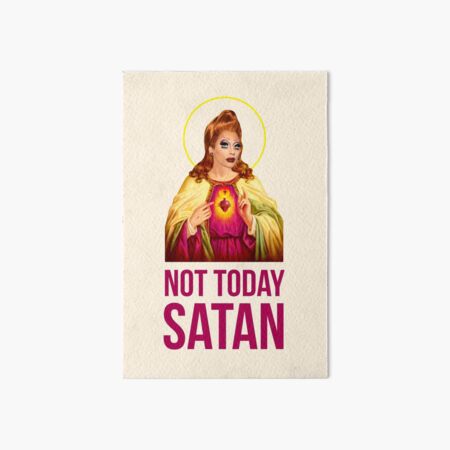 Aperçu de l'œuvre Bianca Del Rio pas aujourd'hui Satan - Drag Race de Rupaul créée et vendue par covergirl.