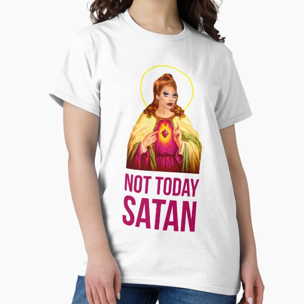 Vista previa del artículo con la obra «Bianca del Río no hoy Satanás - Rupaul's Drag Race», diseñado y vendido por covergirl.