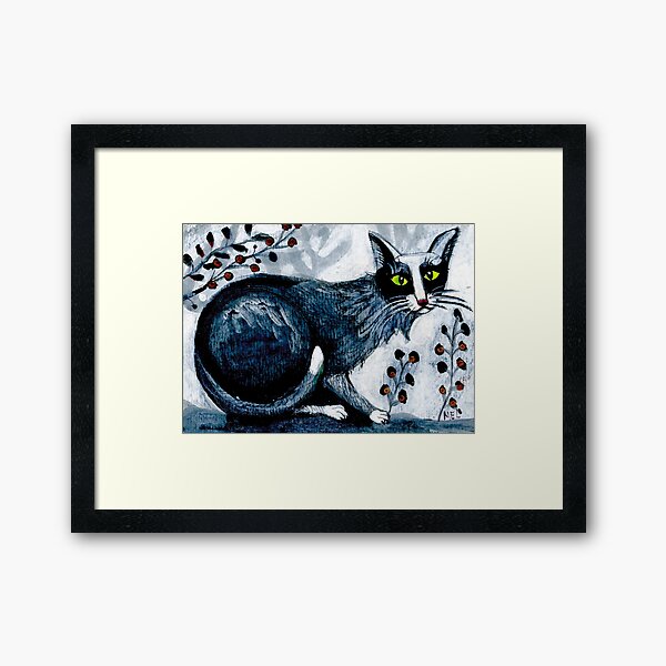 Tuxedo Teddy Framed Art Print